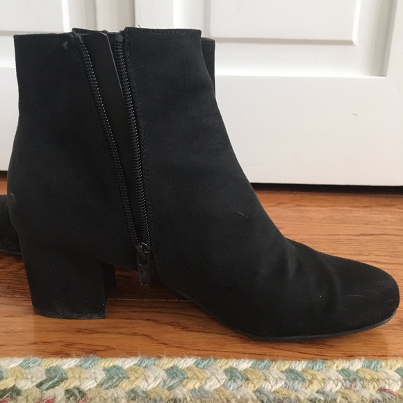 Black Heeled Booties - Picture 3 of 5